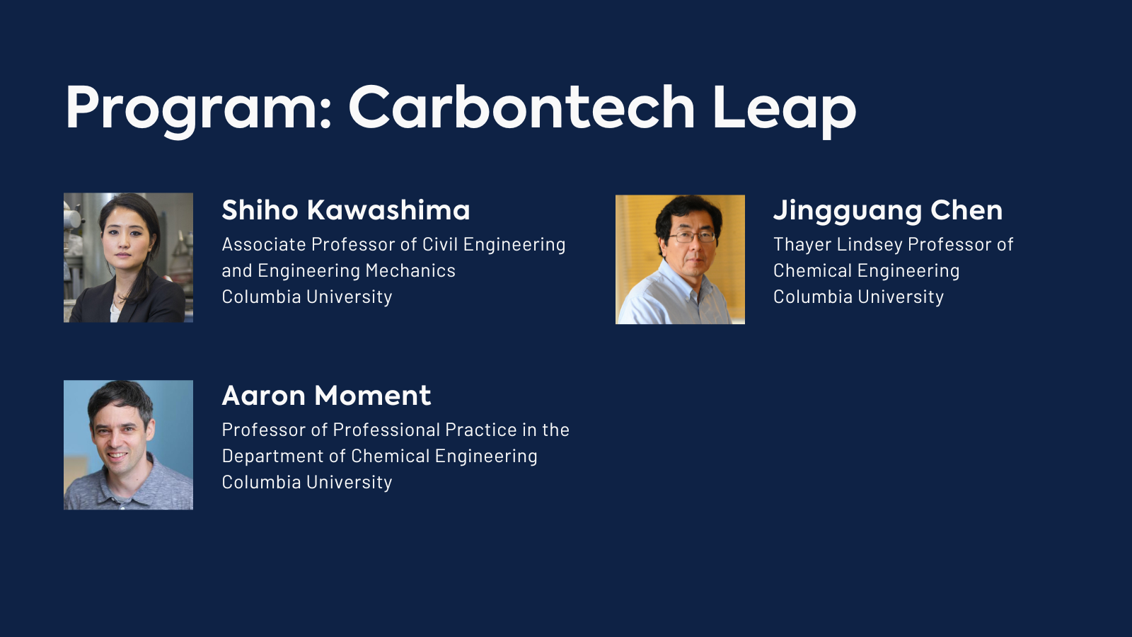 Carbontech Leap Headshots